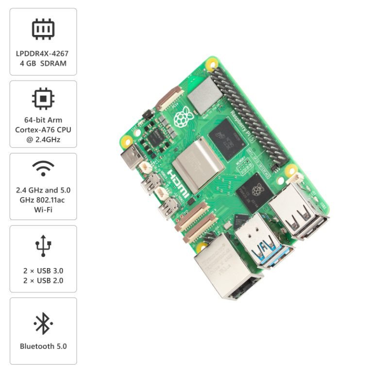 Raspberry Pi 5 Model 4GB